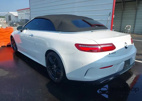 2018 Mercedes-Benz E 400 from USA, damaged, VIN WDD1K6FB2JF042782